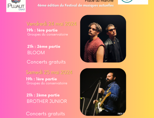 ZIKZAK à Pujaut – 4ème Edition du Festival Musiques Actuelles – “BLOOM” et “BROTHER JUNIOR”