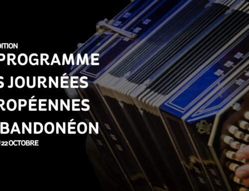 Journées européennes du bandonéon 2025 : le programme